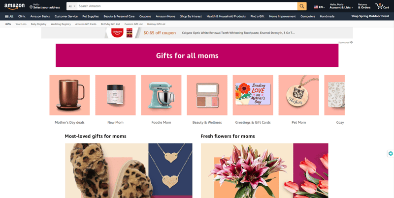 Mothers Day Amazon